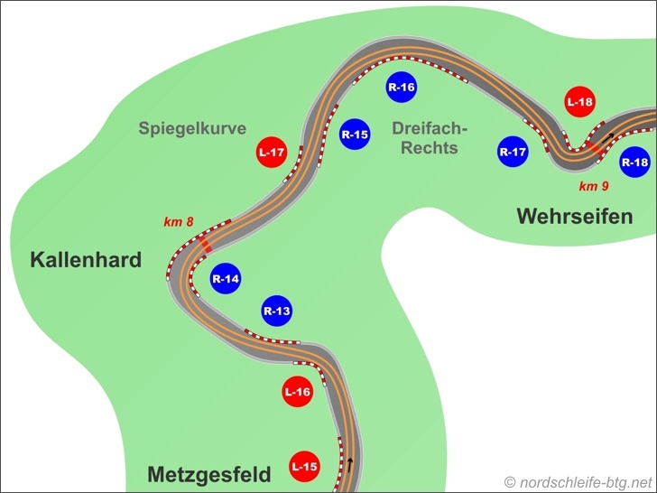 Metzgesfeld, Kallenhard and Wehrseifen